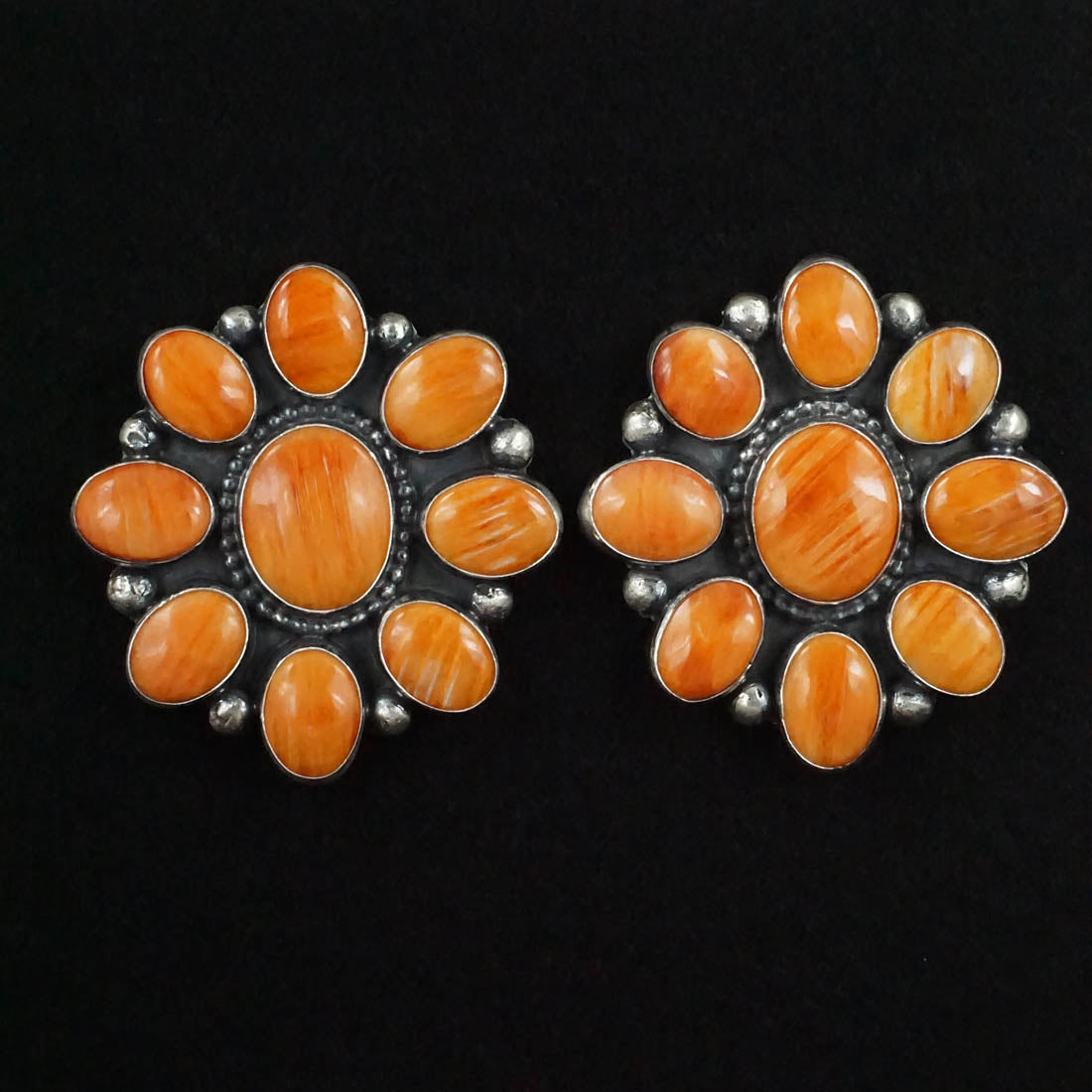 Darrin Livingston Spiny Oyster & Sterling Silver Necklace Set