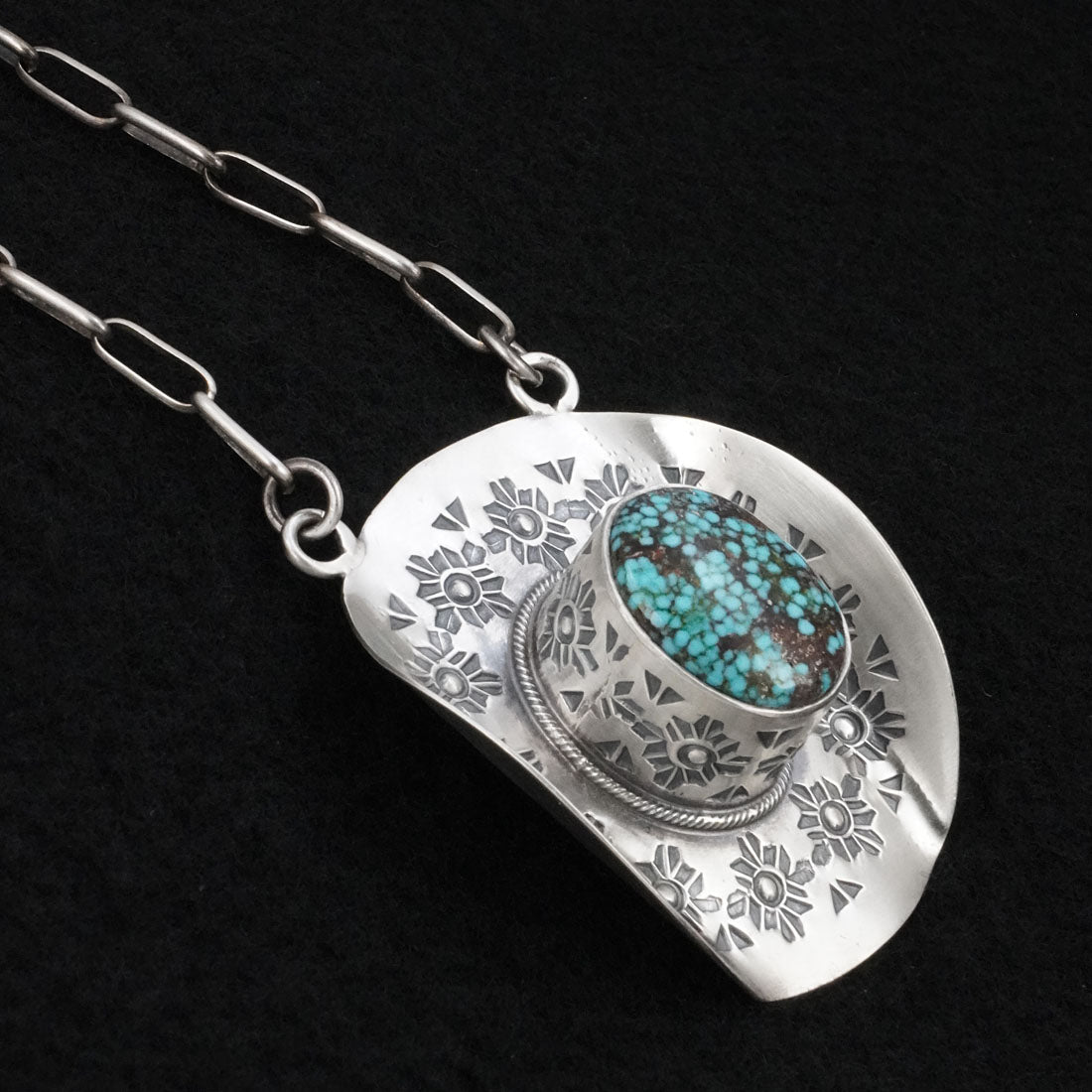 Randy Boyd Turquoise & Sterling Silver Necklace