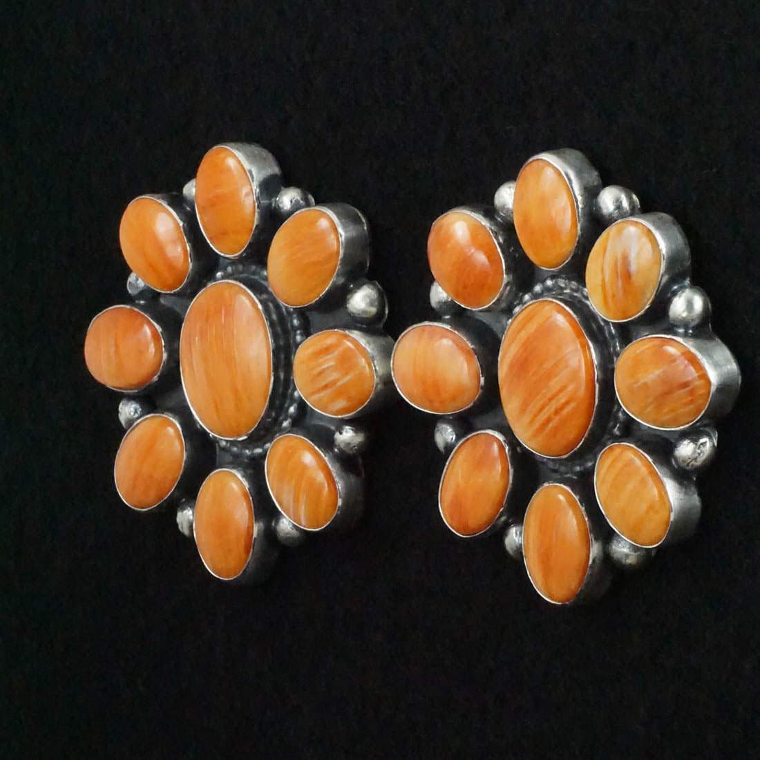 Darrin Livingston Spiny Oyster & Sterling Silver Necklace Set