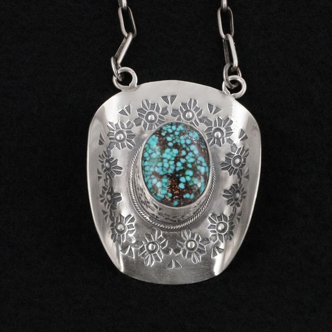 Randy Boyd Turquoise & Sterling Silver Necklace
