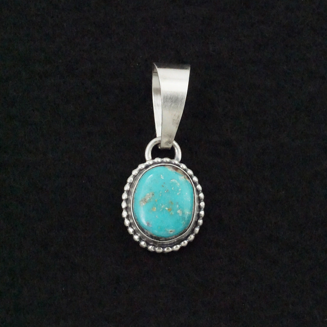 Randy Billy Turquoise & Sterling Silver Pendant