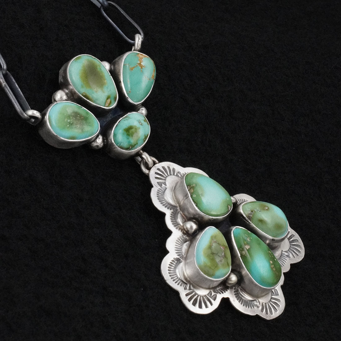 Darrin Livingston Turquoise & Sterling Silver Necklace