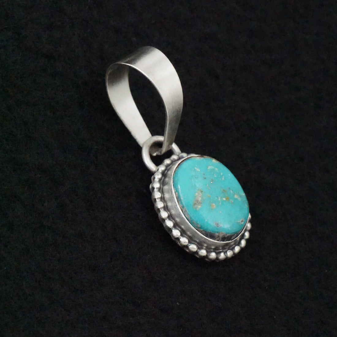 Randy Billy Turquoise & Sterling Silver Pendant