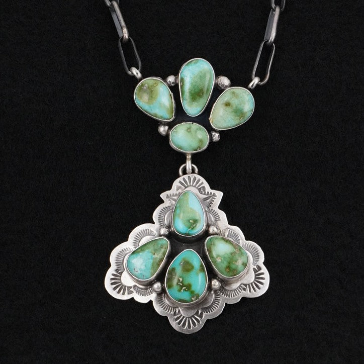 Darrin Livingston Turquoise & Sterling Silver Necklace