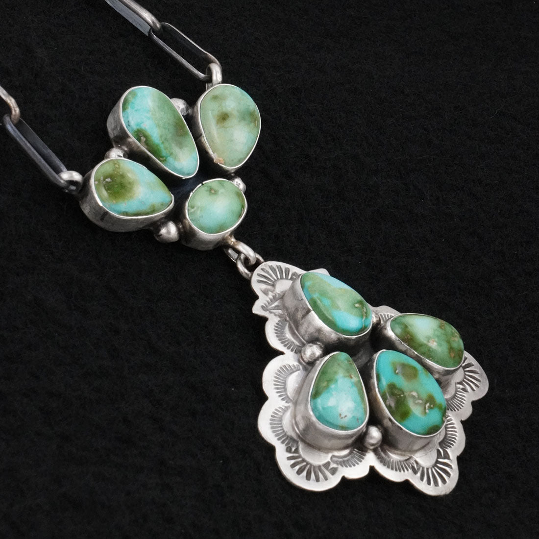Darrin Livingston Turquoise & Sterling Silver Necklace