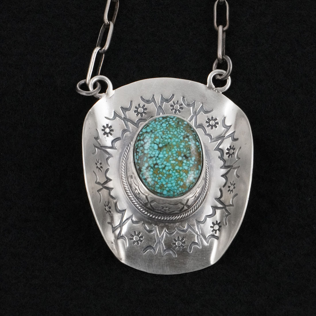 Randy Boyd Turquoise & Sterling Silver Necklace