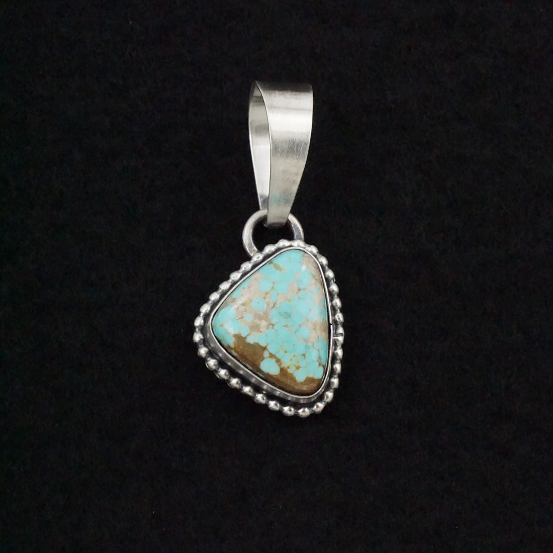 Randy Billy Turquoise & Sterling Silver Pendant