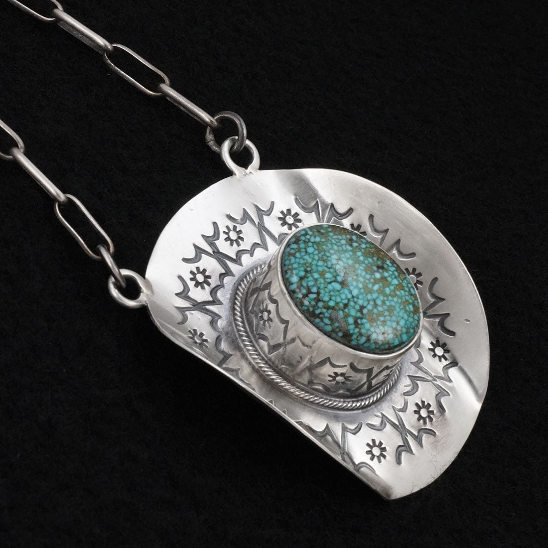 Randy Boyd Turquoise & Sterling Silver Necklace