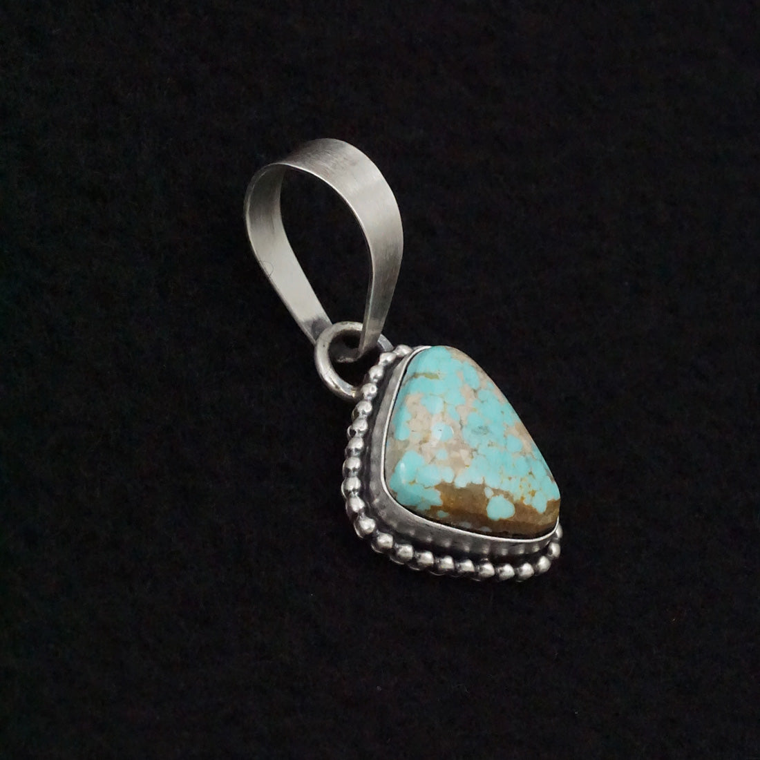 Randy Billy Turquoise & Sterling Silver Pendant