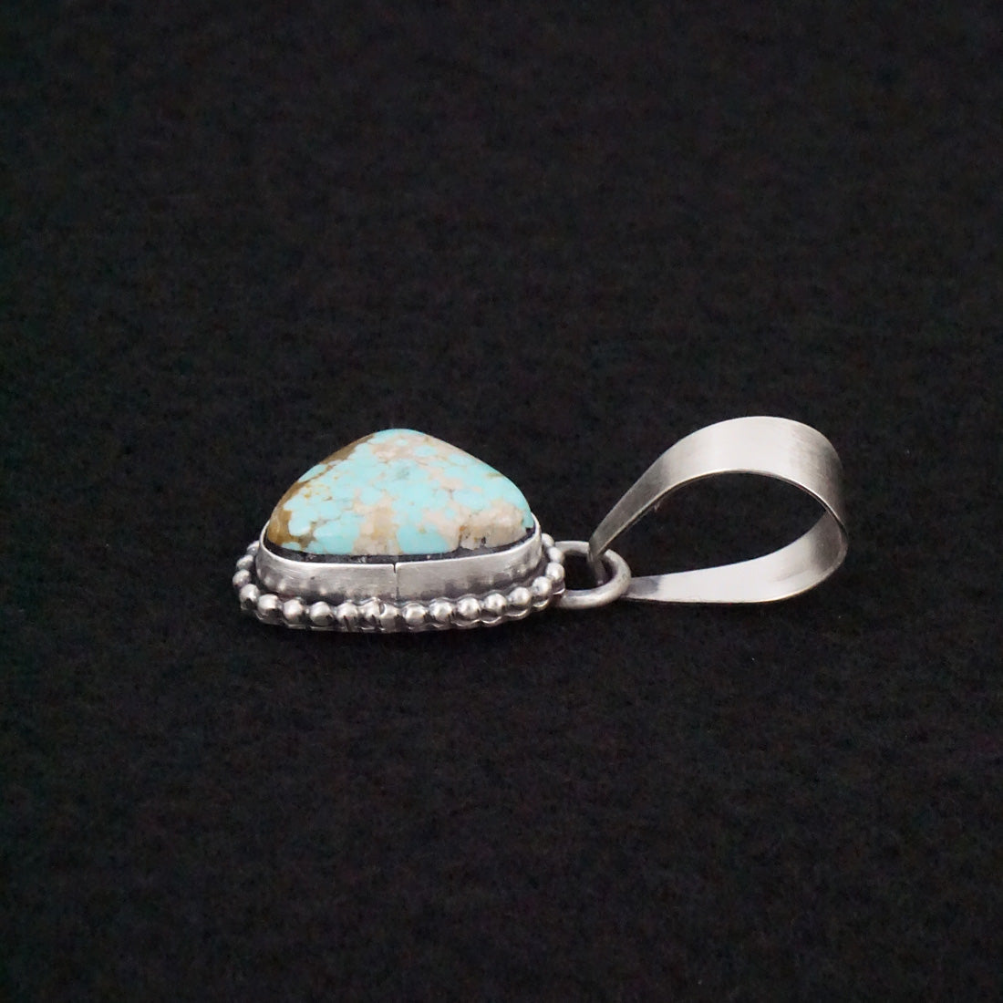 Randy Billy Turquoise & Sterling Silver Pendant