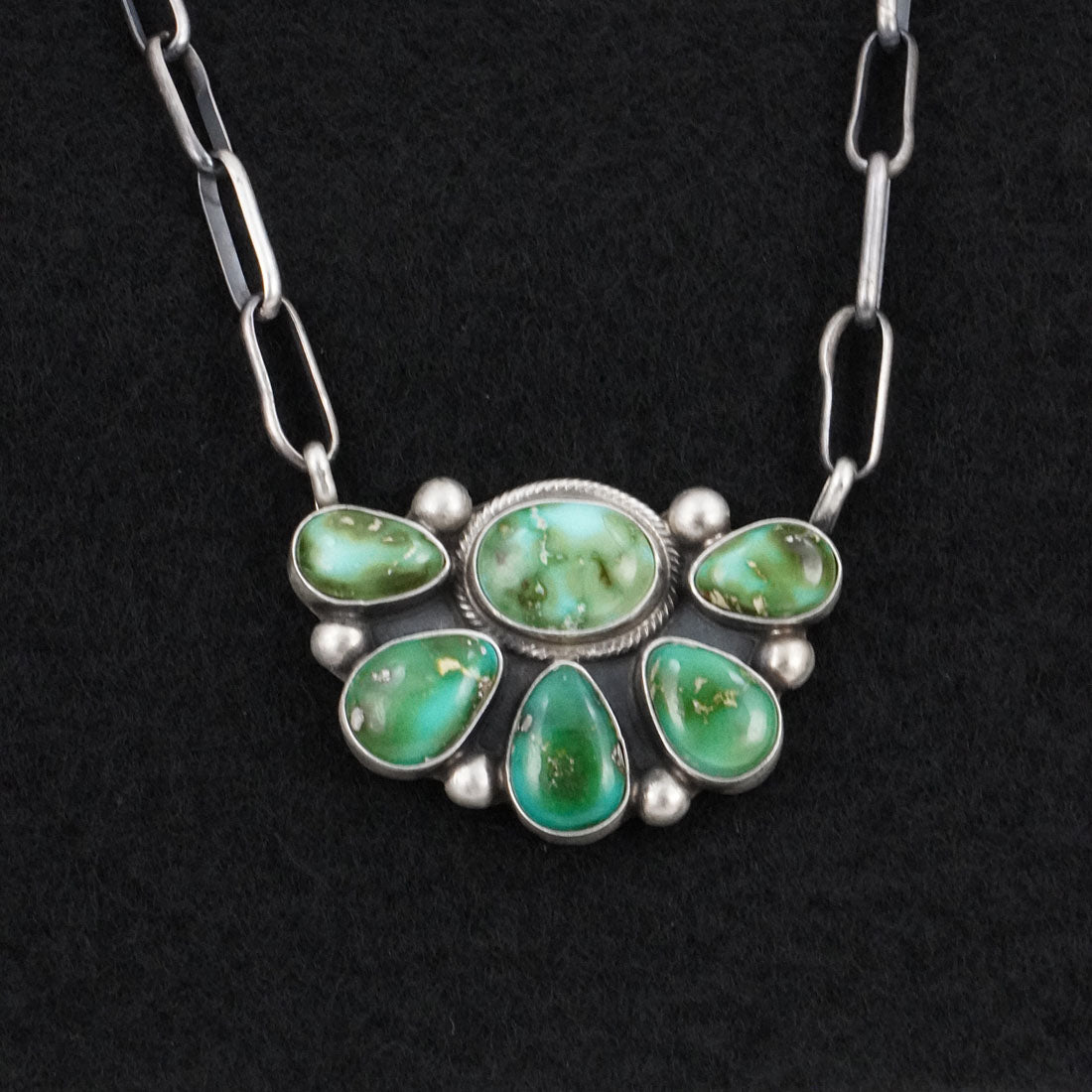 Kathleen Livingston Turquoise & Sterling Silver Necklace