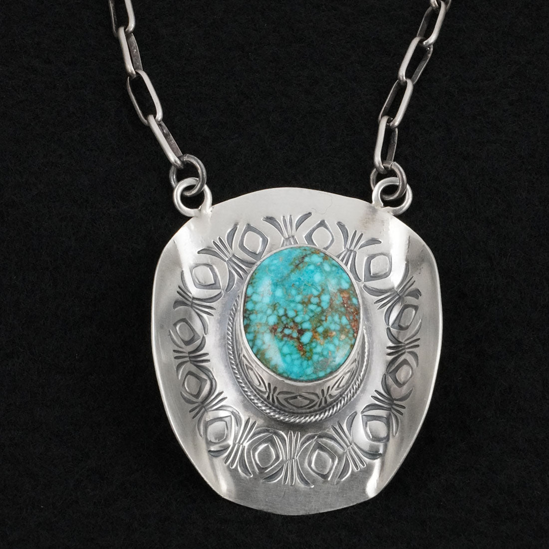 Randy Boyd Turquoise & Sterling Silver Necklace