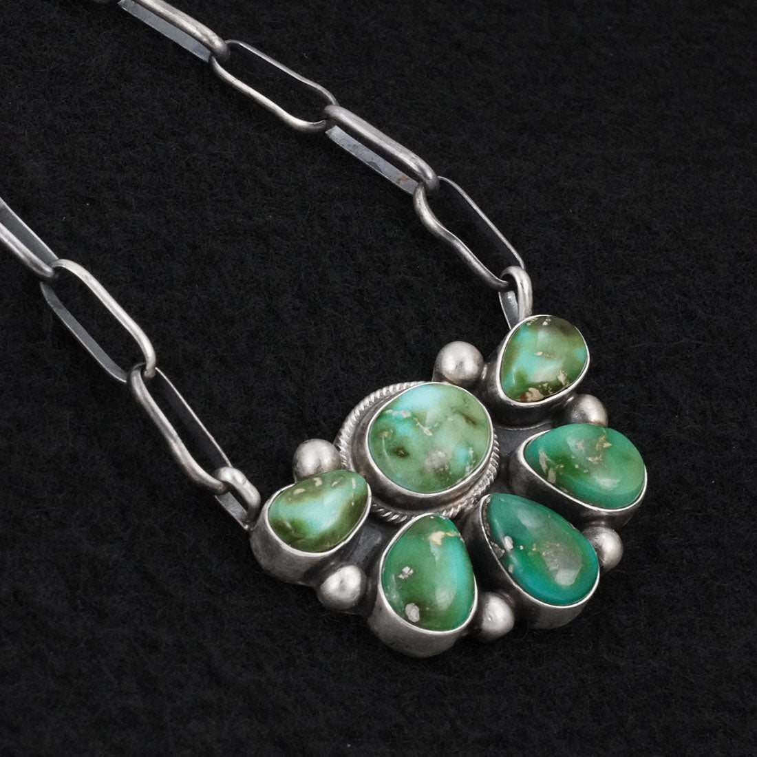 Kathleen Livingston Turquoise & Sterling Silver Necklace