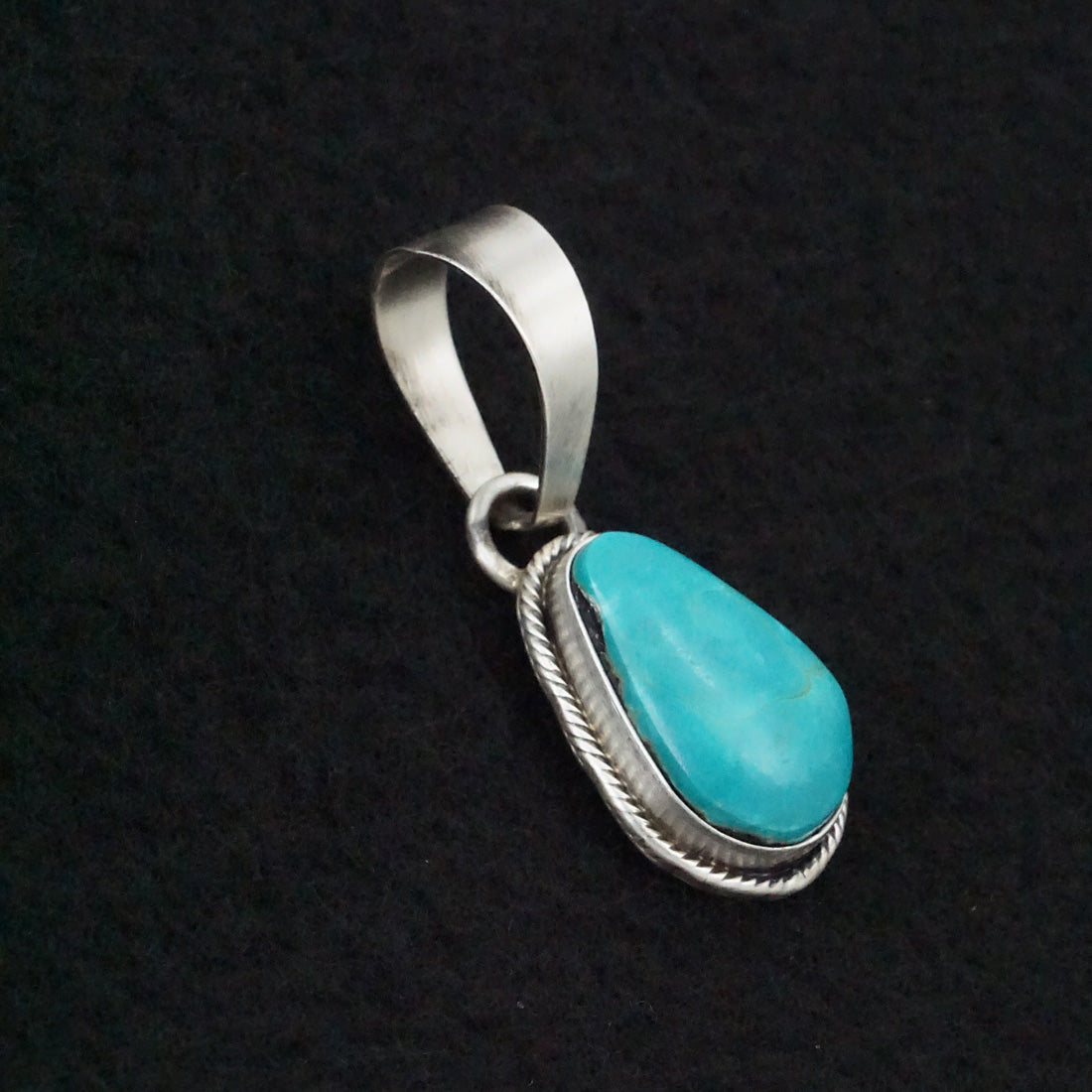 Randy Billy Turquoise & Sterling Silver Pendant