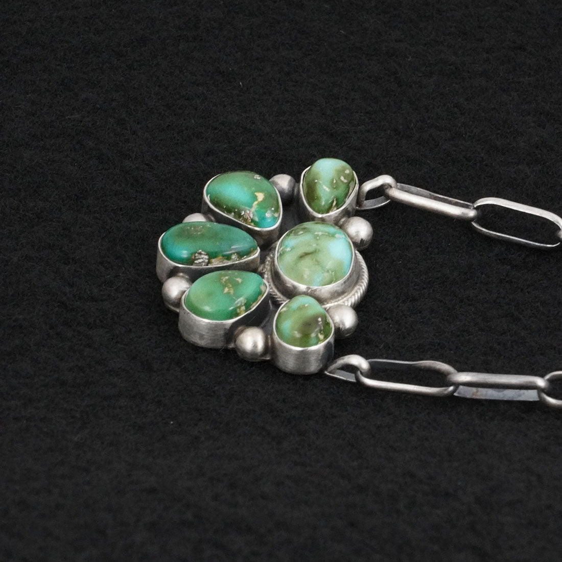 Kathleen Livingston Turquoise & Sterling Silver Necklace