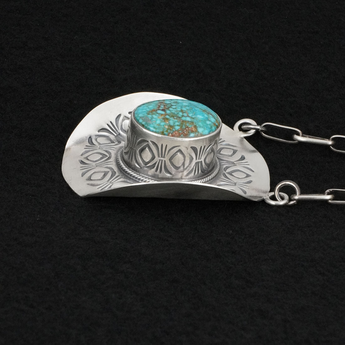 Randy Boyd Turquoise & Sterling Silver Necklace