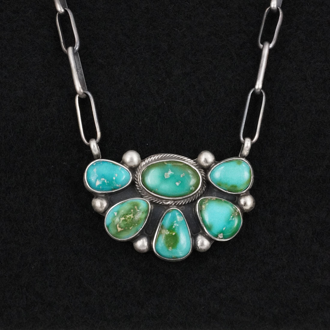 Kathleen Livingston Turquoise & Sterling Silver Necklace