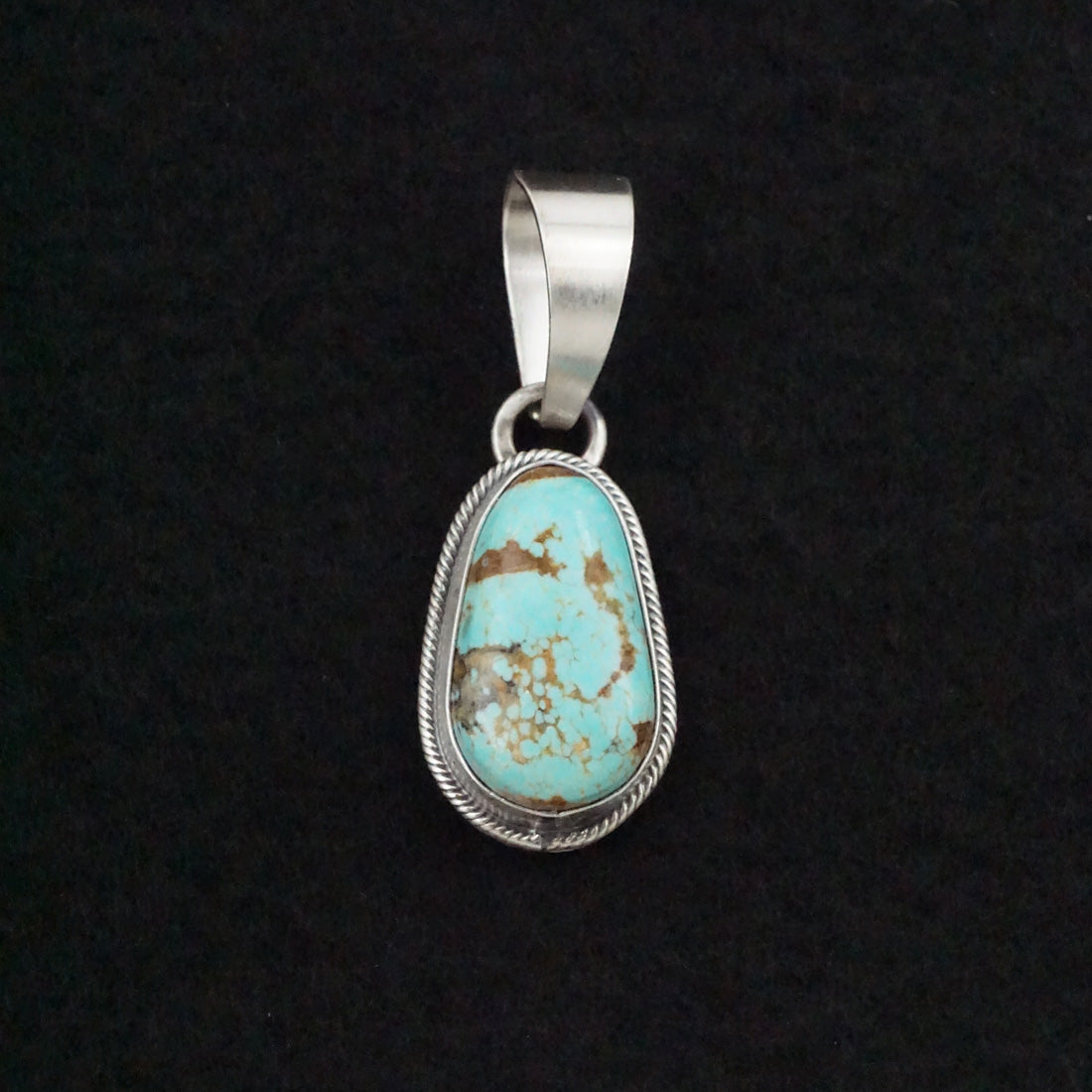 Randy Billy Turquoise & Sterling Silver Pendant