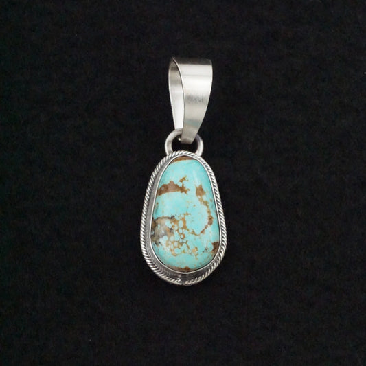 Randy Billy Turquoise & Sterling Silver Pendant