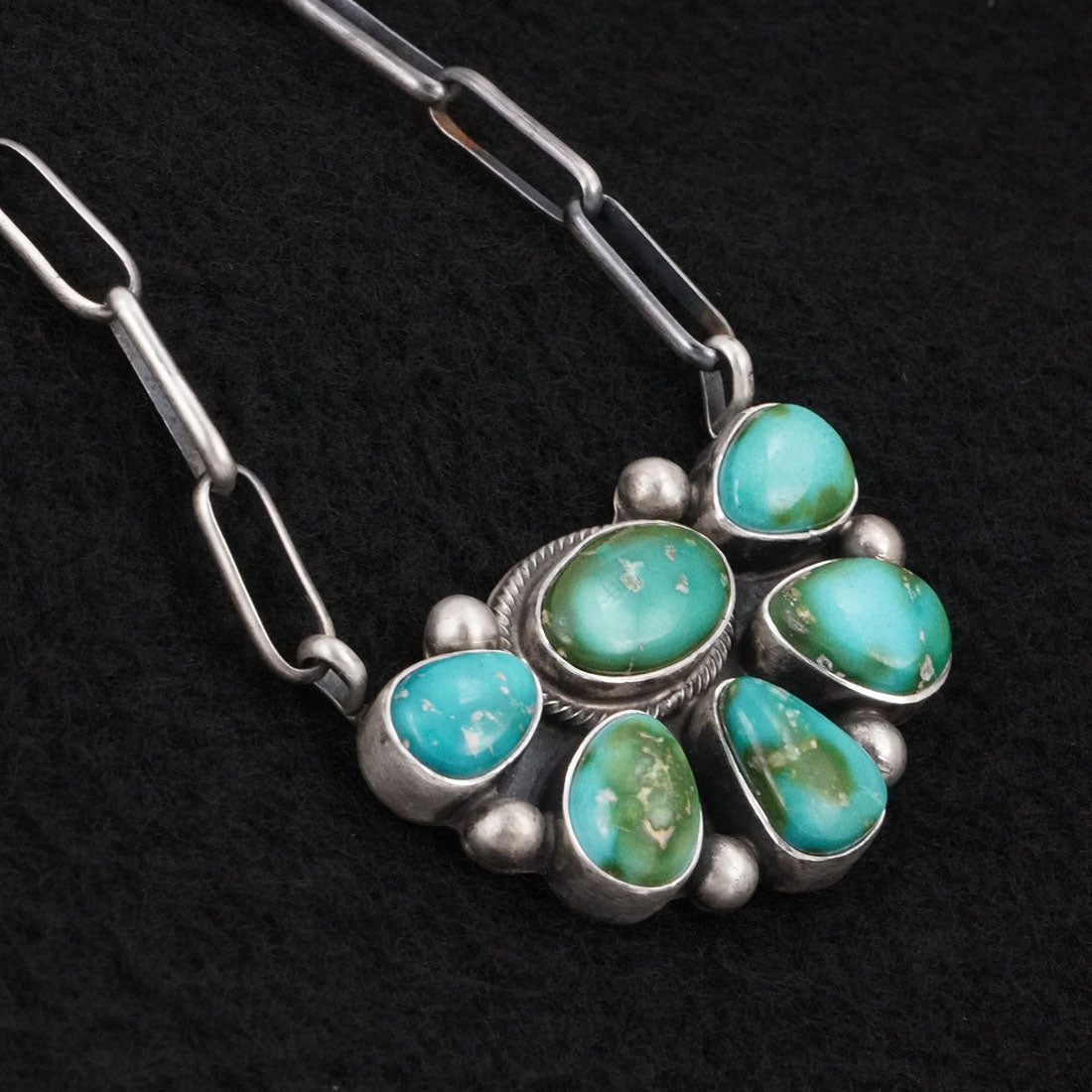 Kathleen Livingston Turquoise & Sterling Silver Necklace