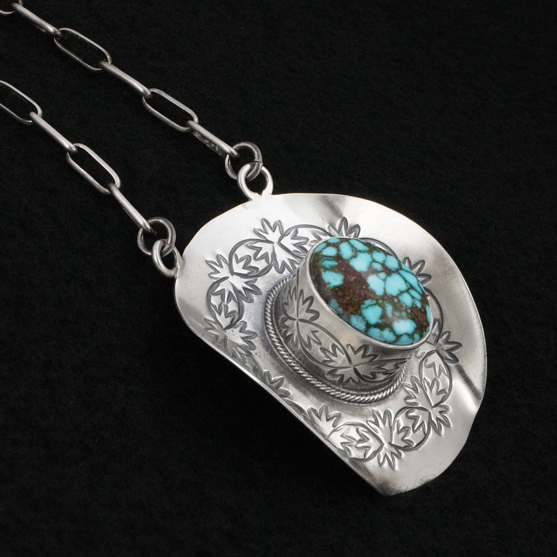 Randy Boyd Turquoise & Sterling Silver Necklace