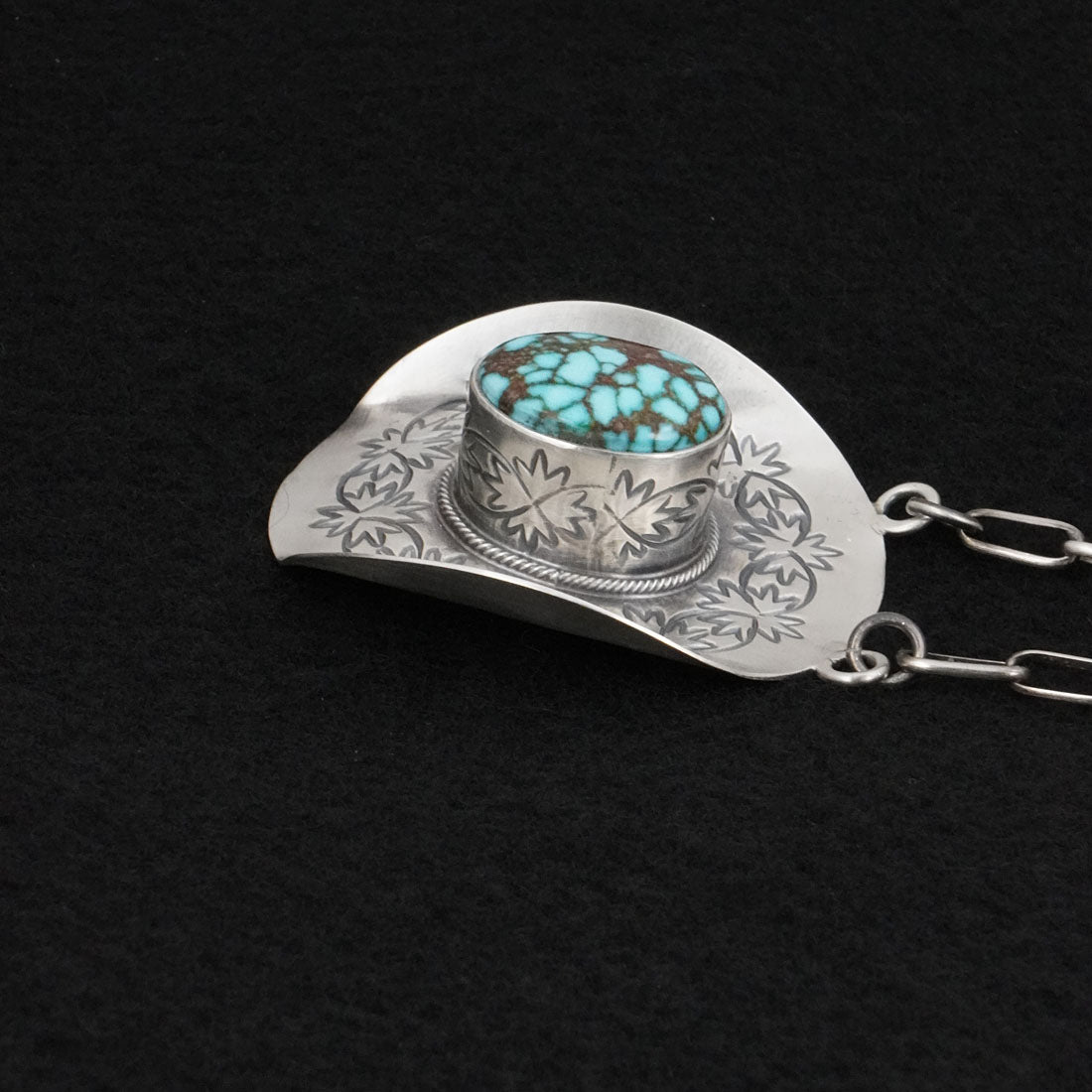 Randy Boyd Turquoise & Sterling Silver Necklace