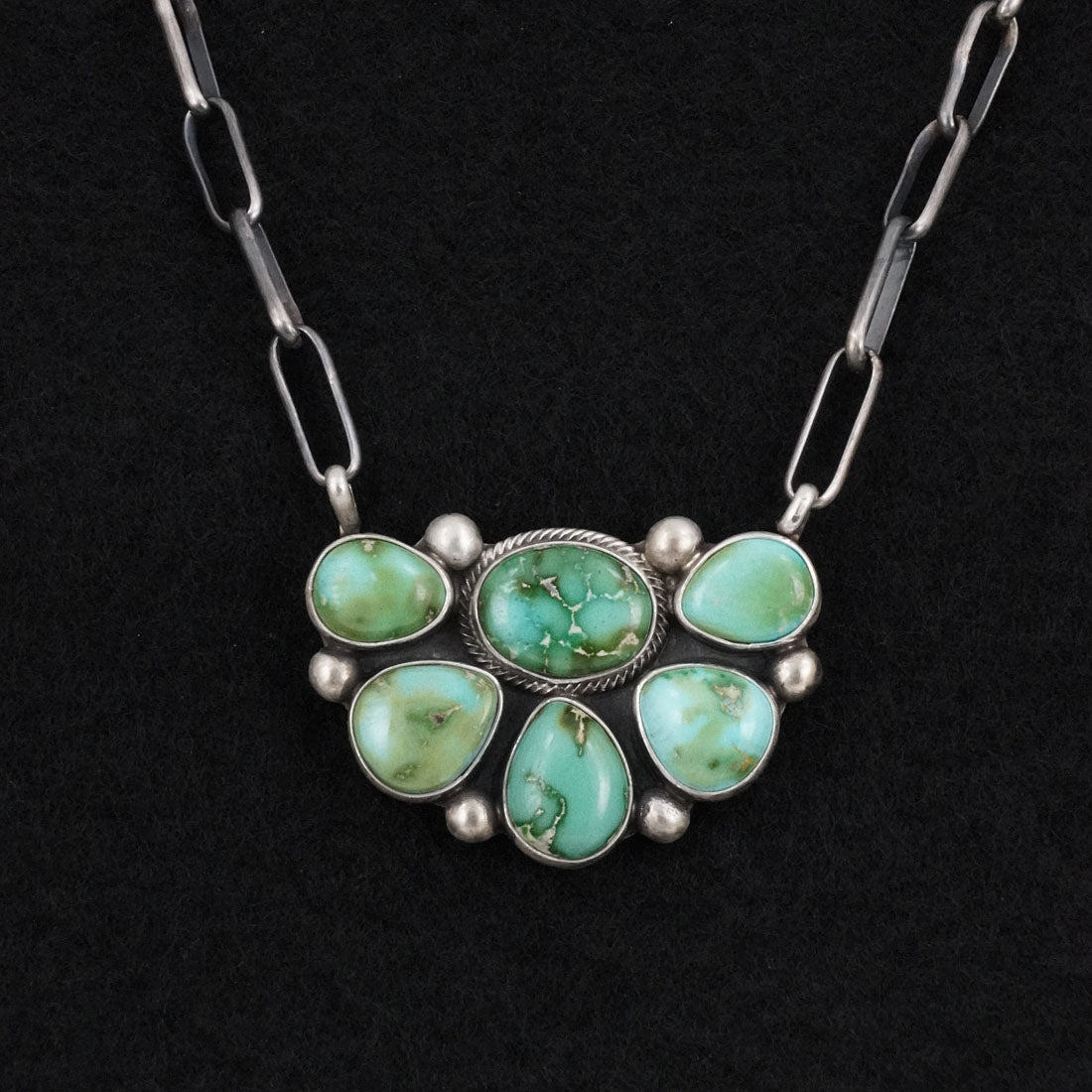 Kathleen Livingston Turquoise & Sterling Silver Necklace