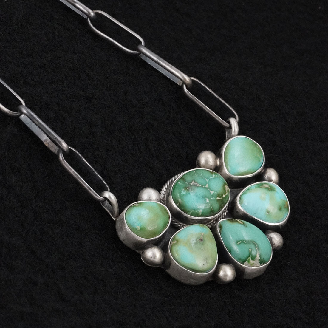 Kathleen Livingston Turquoise & Sterling Silver Necklace