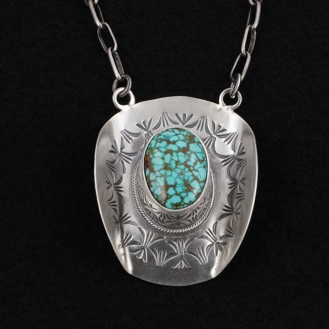 Randy Boyd Turquoise & Sterling Silver Necklace