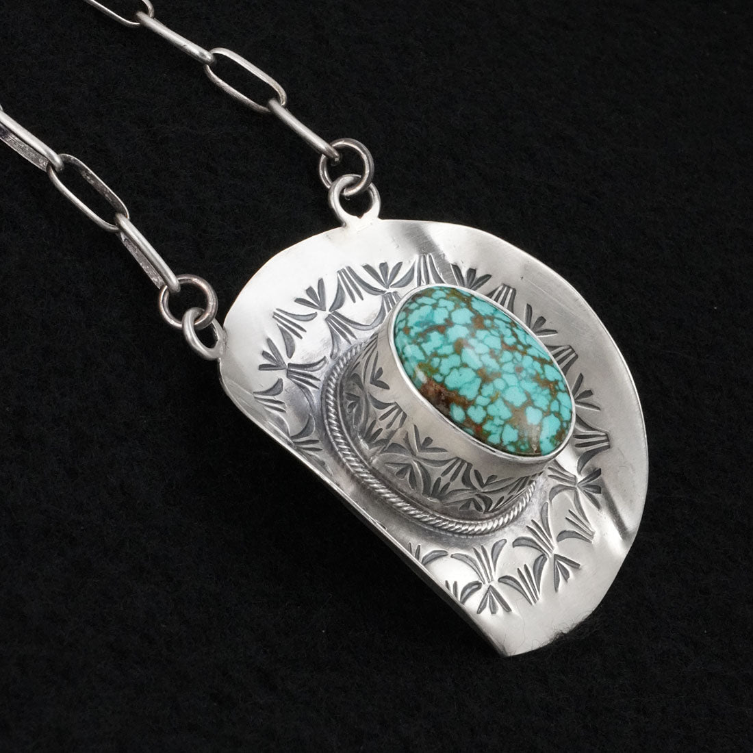 Randy Boyd Turquoise & Sterling Silver Necklace