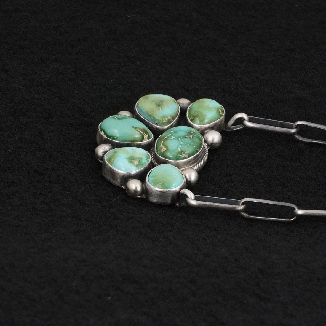 Kathleen Livingston Turquoise & Sterling Silver Necklace
