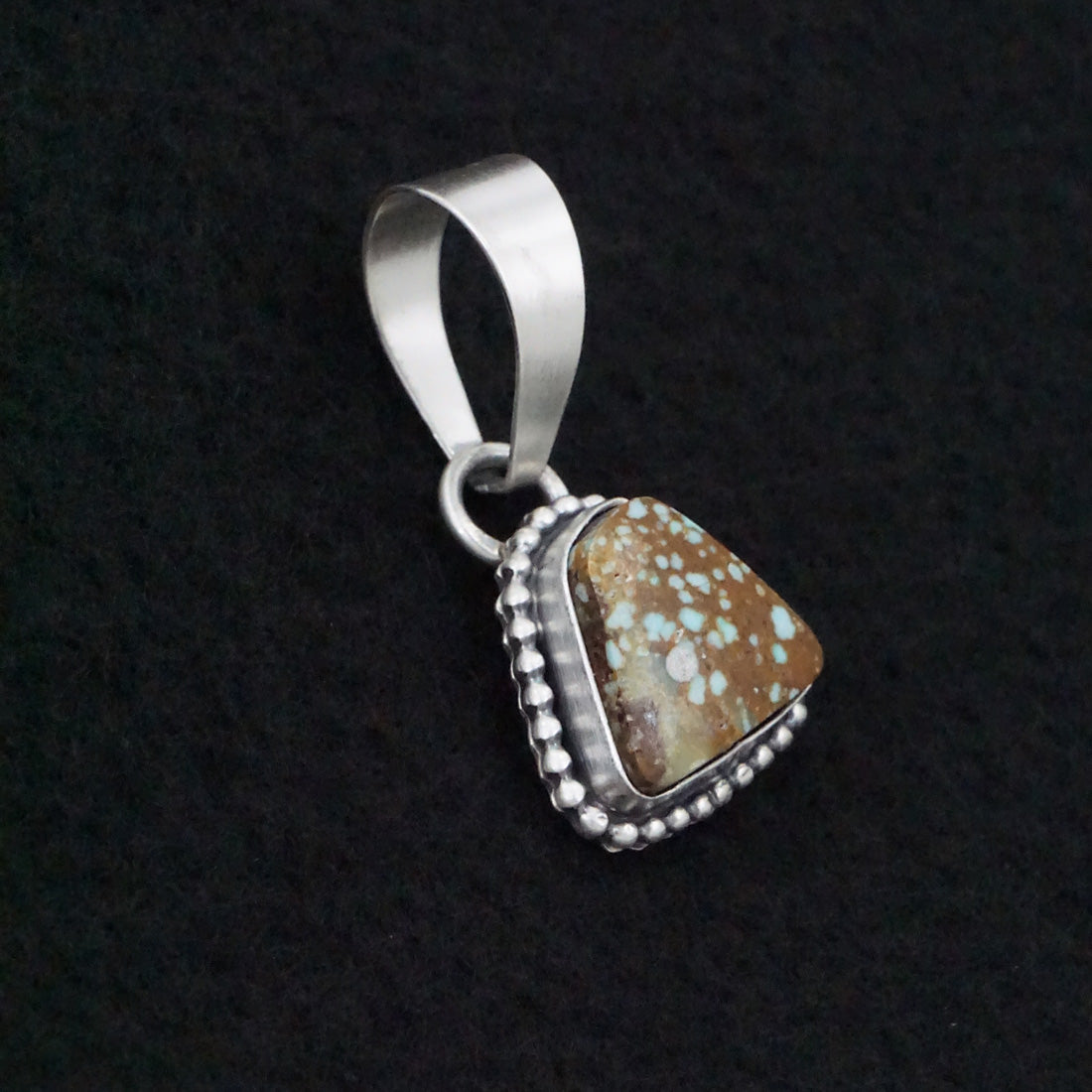 Randy Billy Turquoise & Sterling Silver Pendant