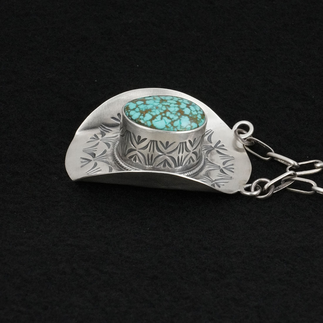Randy Boyd Turquoise & Sterling Silver Necklace
