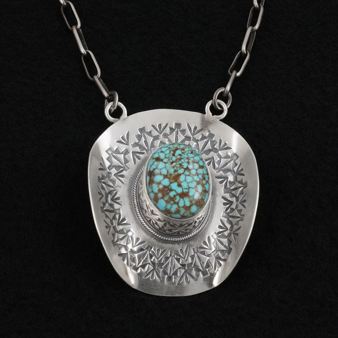 Randy Boyd Turquoise & Sterling Silver Necklace