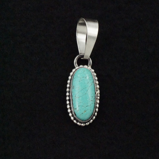 Randy Billy Turquoise & Sterling Silver Pendant