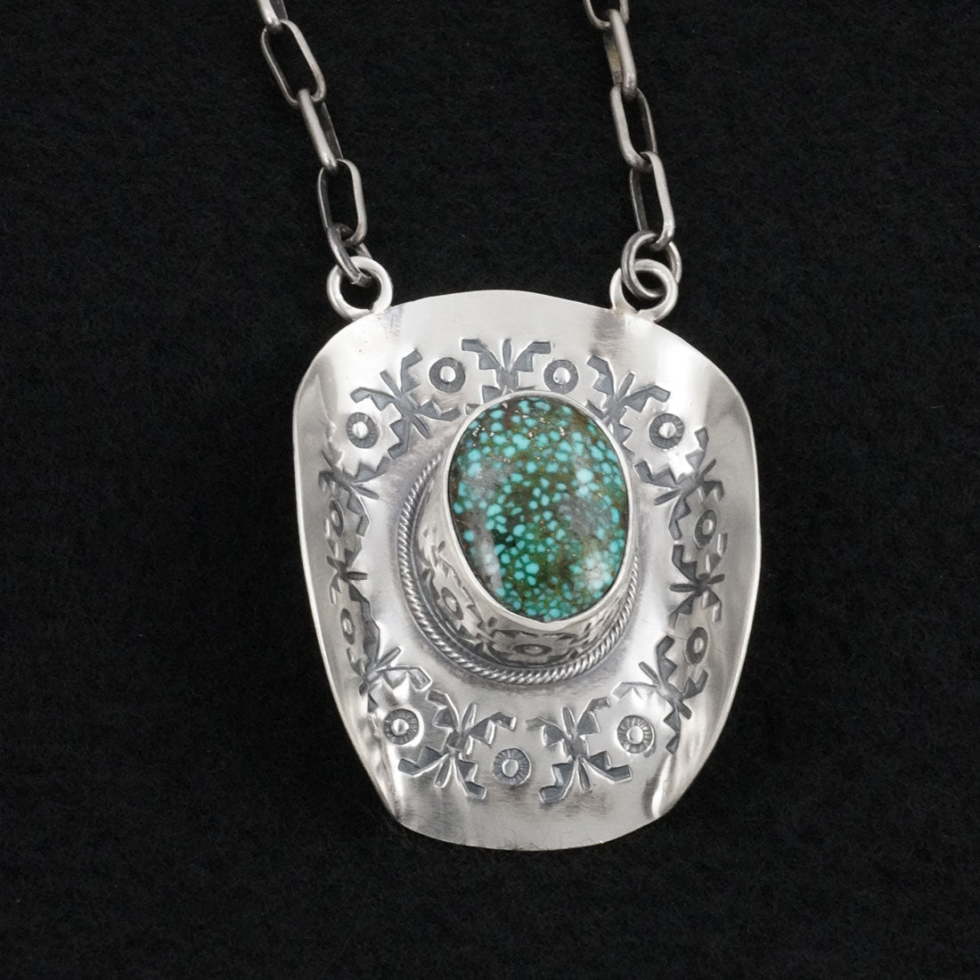 Randy Boyd Turquoise & Sterling Silver Necklace