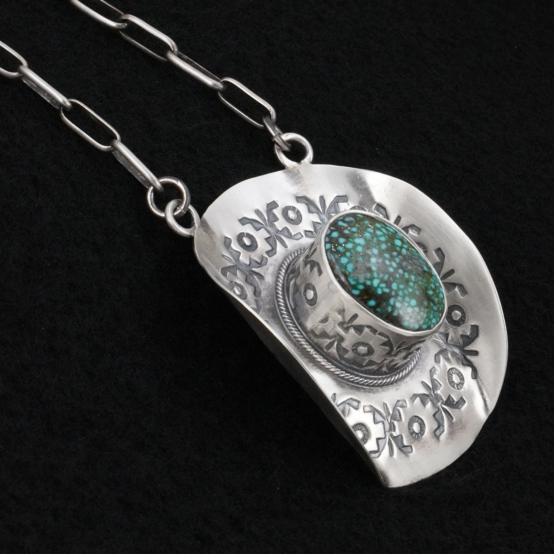 Randy Boyd Turquoise & Sterling Silver Necklace