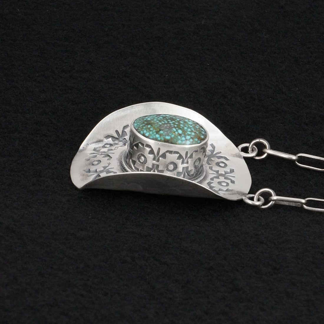 Randy Boyd Turquoise & Sterling Silver Necklace