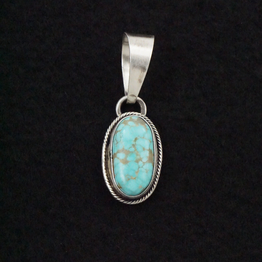 Randy Billy Turquoise & Sterling Silver Pendant