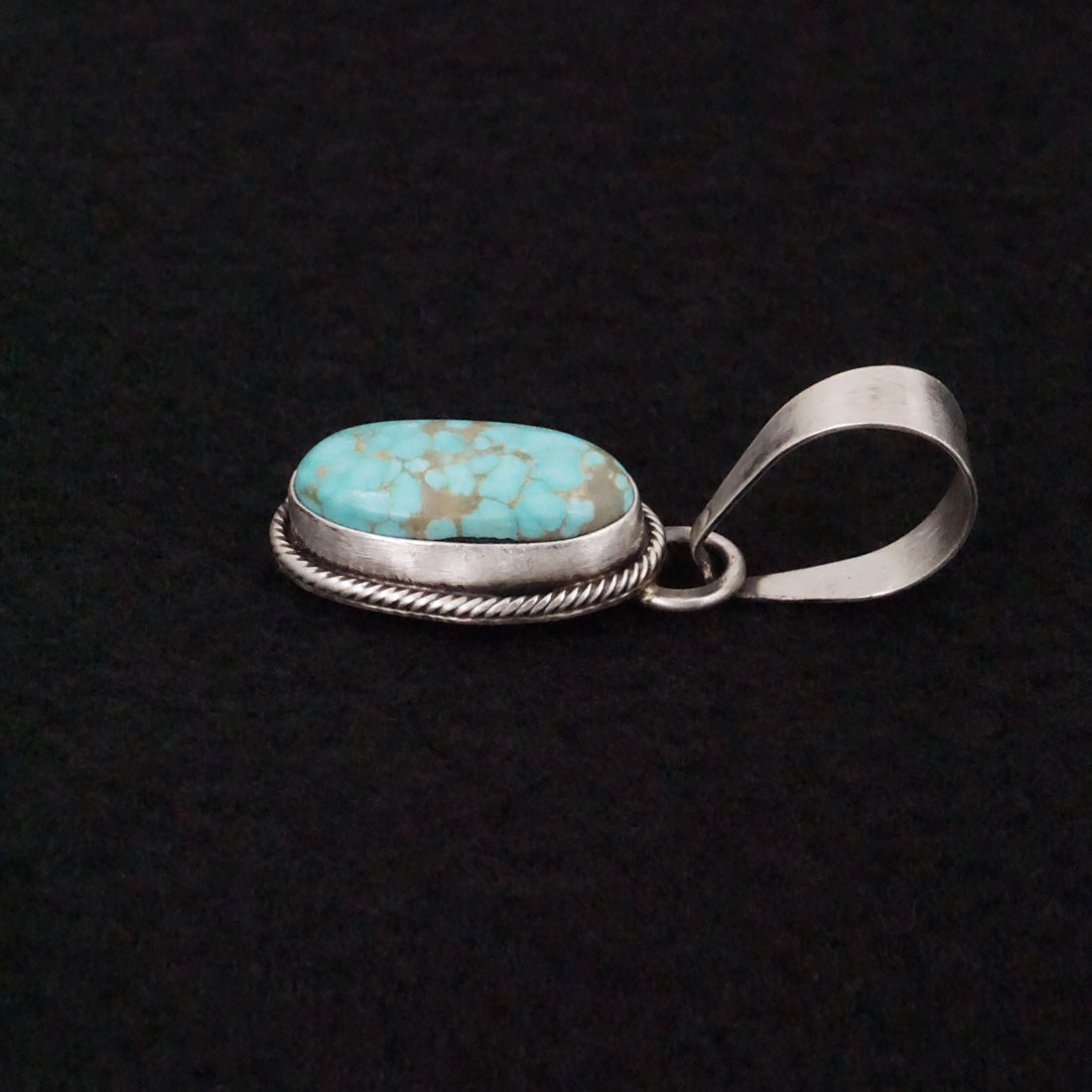 Randy Billy Turquoise & Sterling Silver Pendant