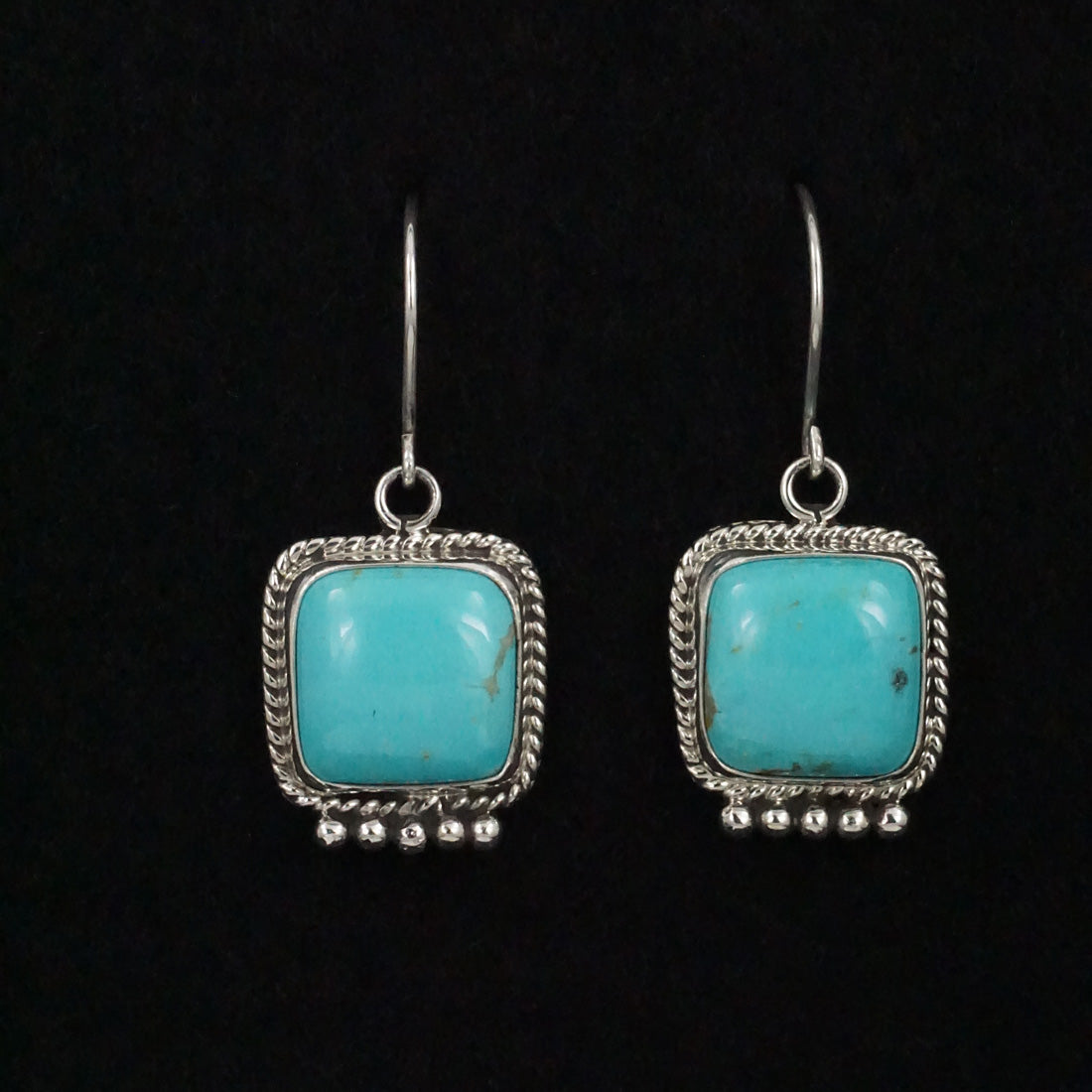 Rena Begay Turquoise & Sterling Silver Earrings