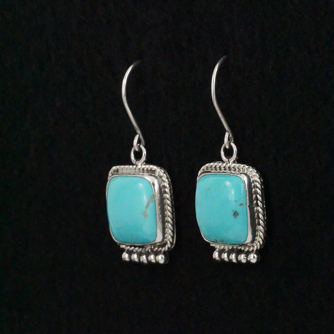 Rena Begay Turquoise & Sterling Silver Earrings