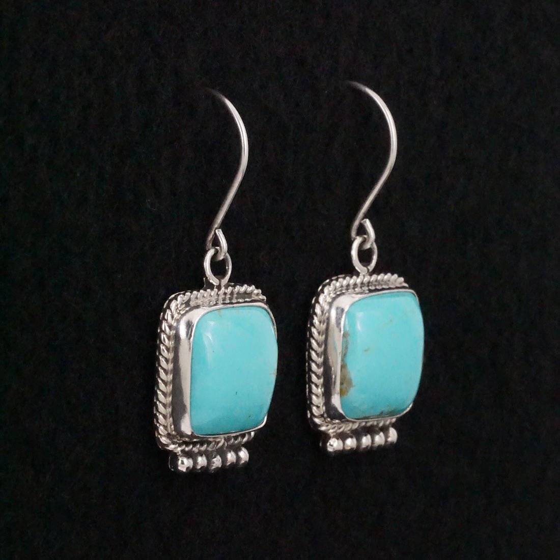 Rena Begay Turquoise & Sterling Silver Earrings