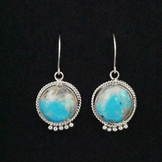 Rena Begay Turquoise & Sterling Silver Earrings