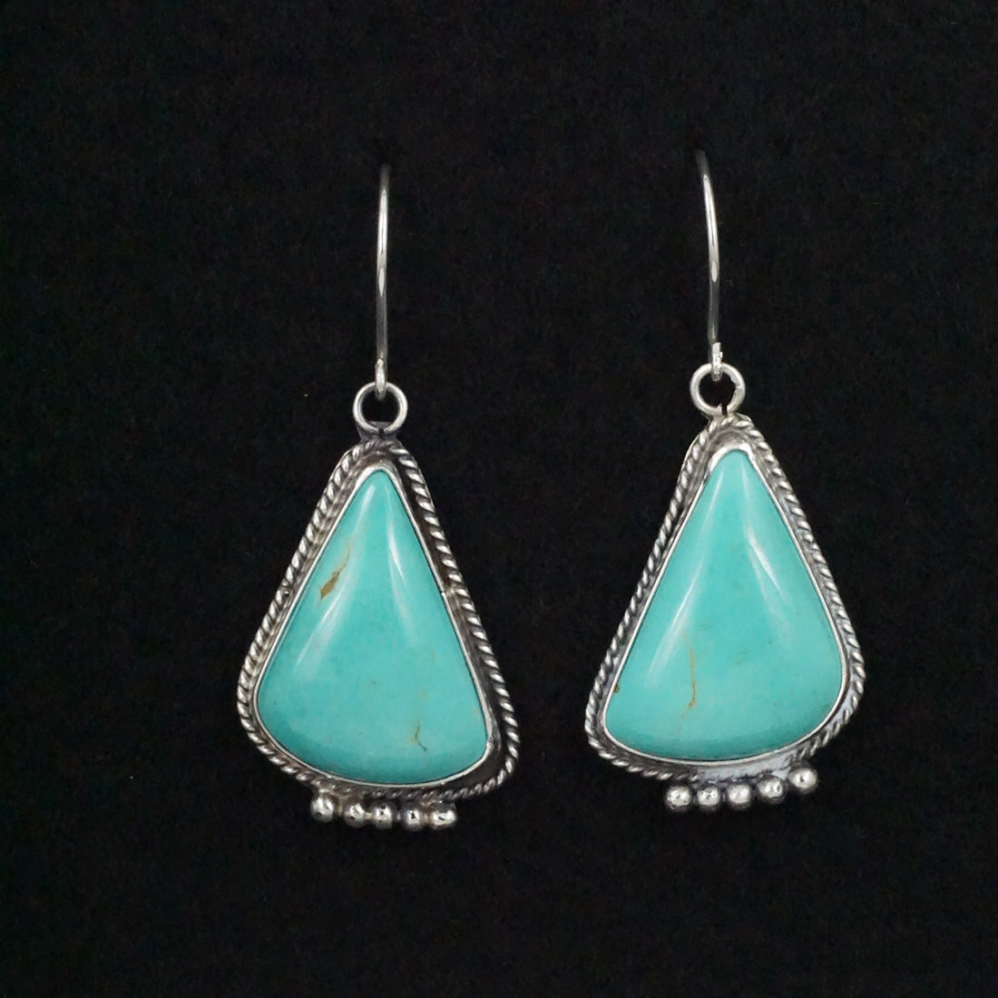 Rena Begay Turquoise & Sterling Silver Earrings