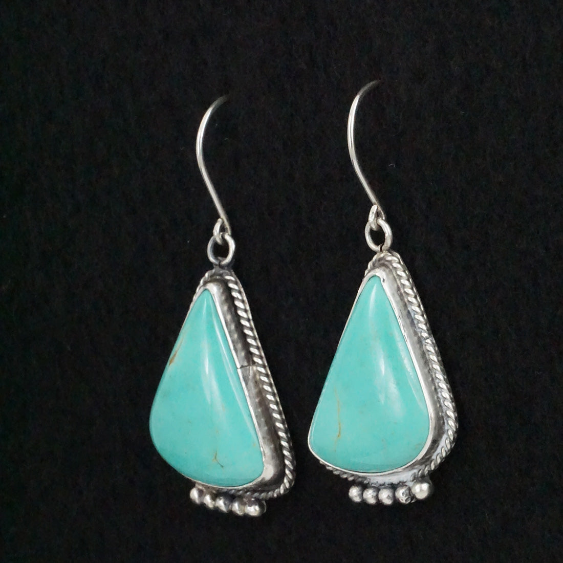 Rena Begay Turquoise & Sterling Silver Earrings