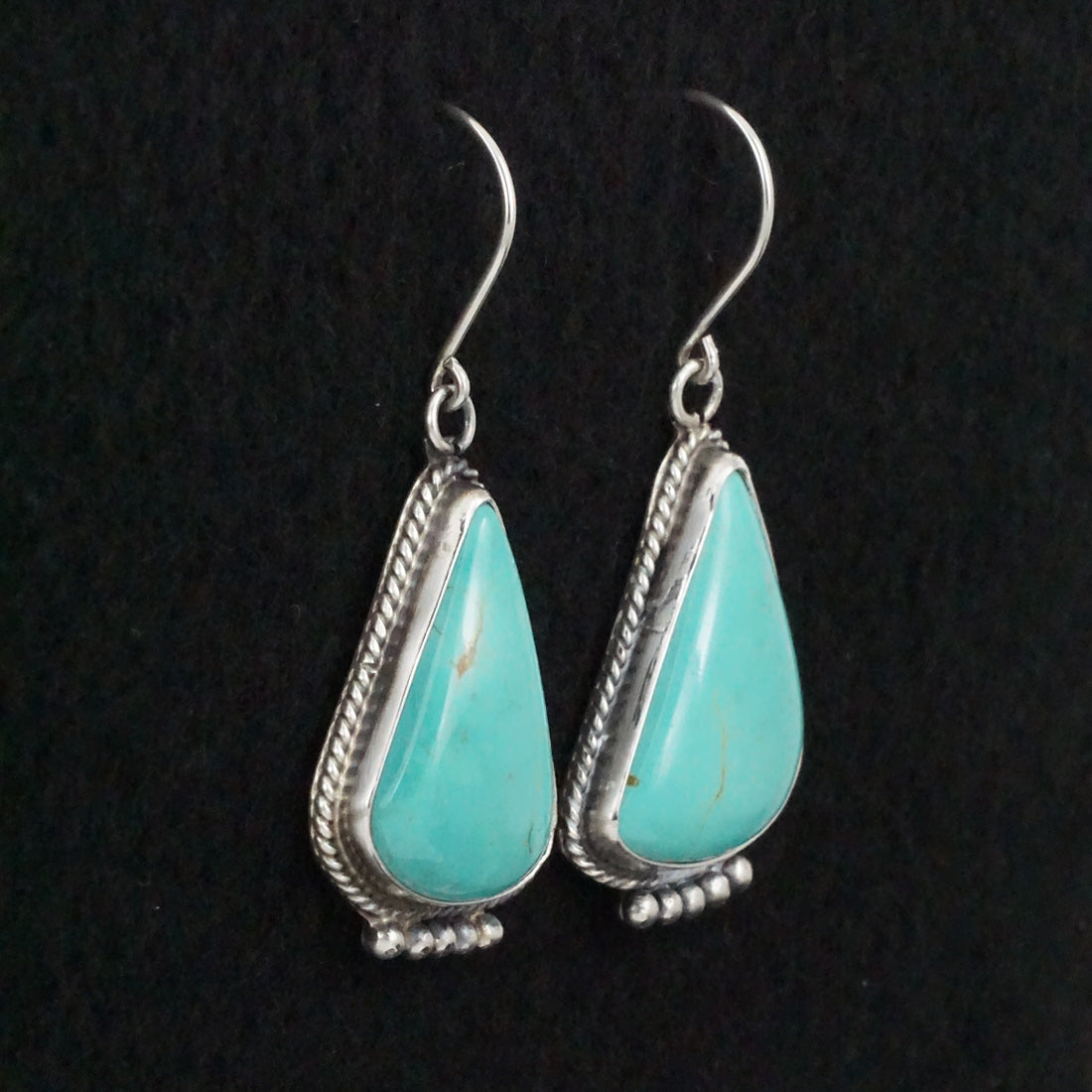 Rena Begay Turquoise & Sterling Silver Earrings