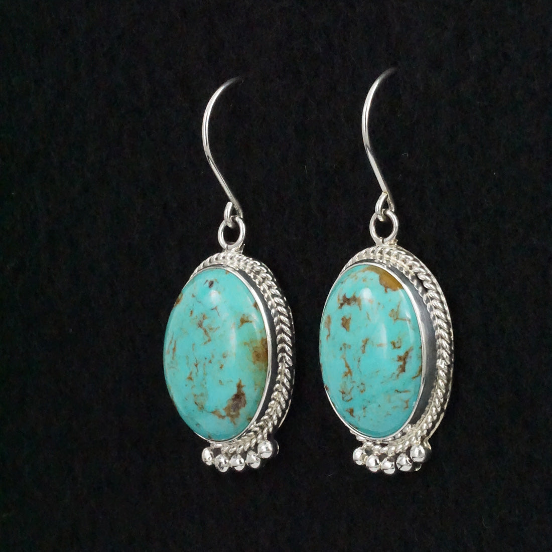 Rena Begay Turquoise & Sterling Silver Earrings