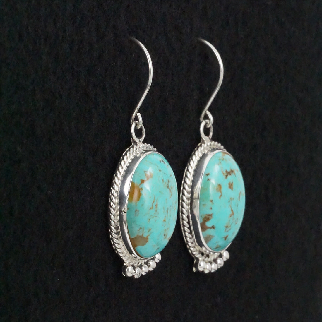 Rena Begay Turquoise & Sterling Silver Earrings