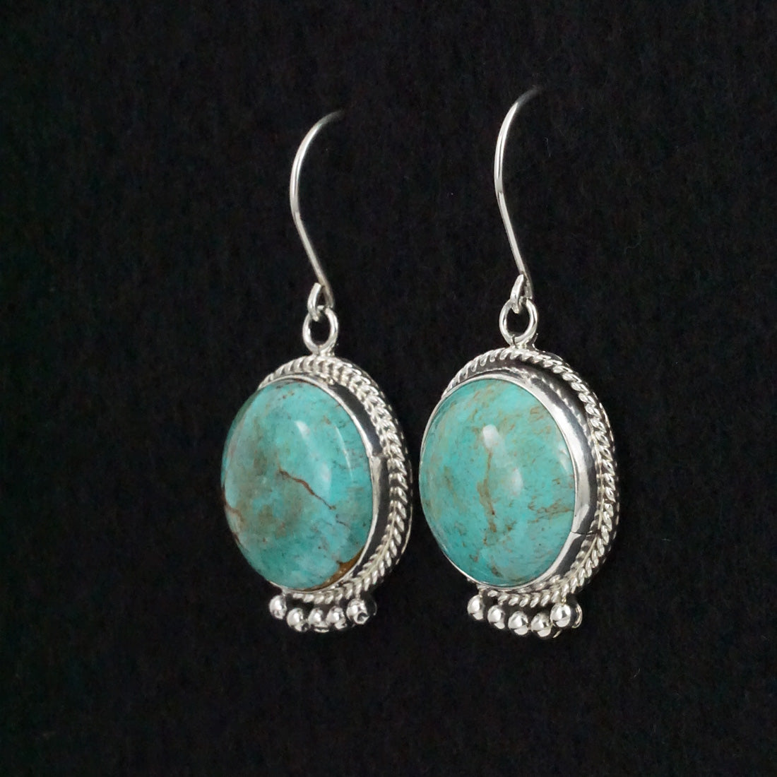 Rena Begay Turquoise & Sterling Silver Earrings